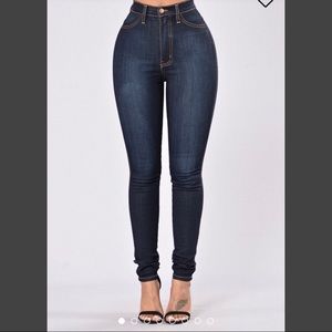 Fashion Nova Traditional High Waisted Skinny Jeans